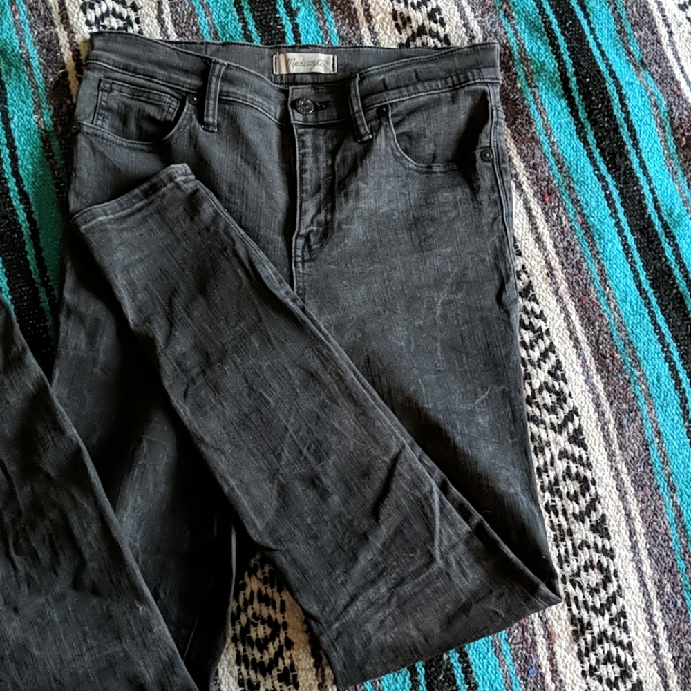 Madewell high riser skinny skinny 30T